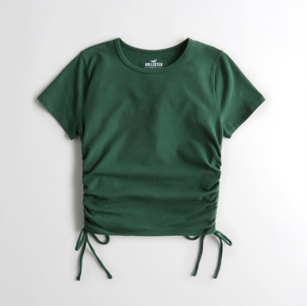Top that you can tie up in the sides